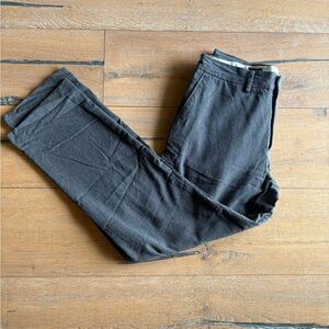 J. Crew Men's Charcoal Chinos